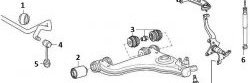 569 р. Полиуретановый сайлентблок передней подвески, стойки стабилизатора Точка Опоры Mercedes-Benz E-Class W210 дорестайлинг седан (1996-1999)  с доставкой в г. Новочеркасск. Увеличить фотографию 2