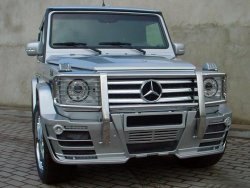 19 999 р. Передний бампер G55 ASMA DESIGN Mercedes-Benz G class W463 5 дв. дорестайлинг (1989-1994) (Неокрашенный)  с доставкой в г. Новочеркасск. Увеличить фотографию 1