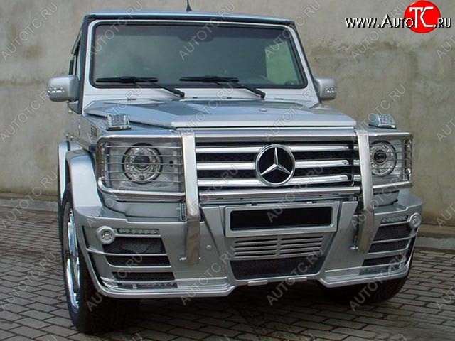 19 999 р. Передний бампер G55 ASMA DESIGN Mercedes-Benz G class W463 5 дв. дорестайлинг (1989-1994) (Неокрашенный)  с доставкой в г. Новочеркасск