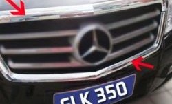 11 699 р. Накладка на решетку радиатора СТ Mercedes-Benz GLK class X204 рестайлинг (2012-2015)  с доставкой в г. Новочеркасск. Увеличить фотографию 2