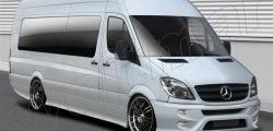 8 899 р. Передний бампер ST  Mercedes-Benz Sprinter  W906 (2006-2013)  с доставкой в г. Новочеркасск. Увеличить фотографию 1