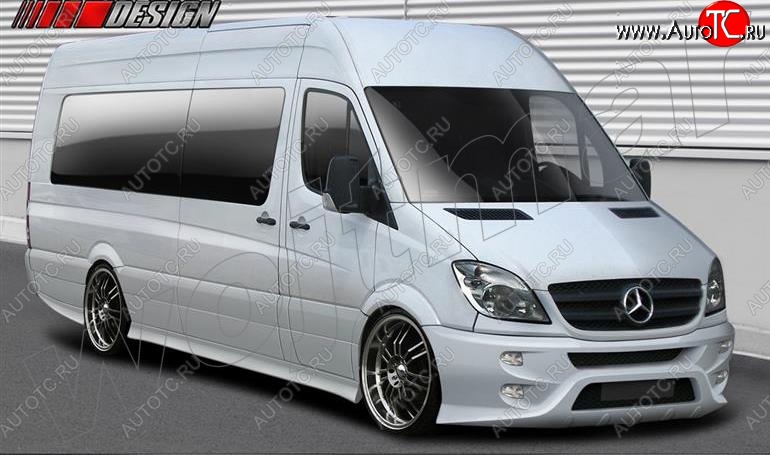 8 899 р. Передний бампер ST  Mercedes-Benz Sprinter  W906 (2006-2013)  с доставкой в г. Новочеркасск