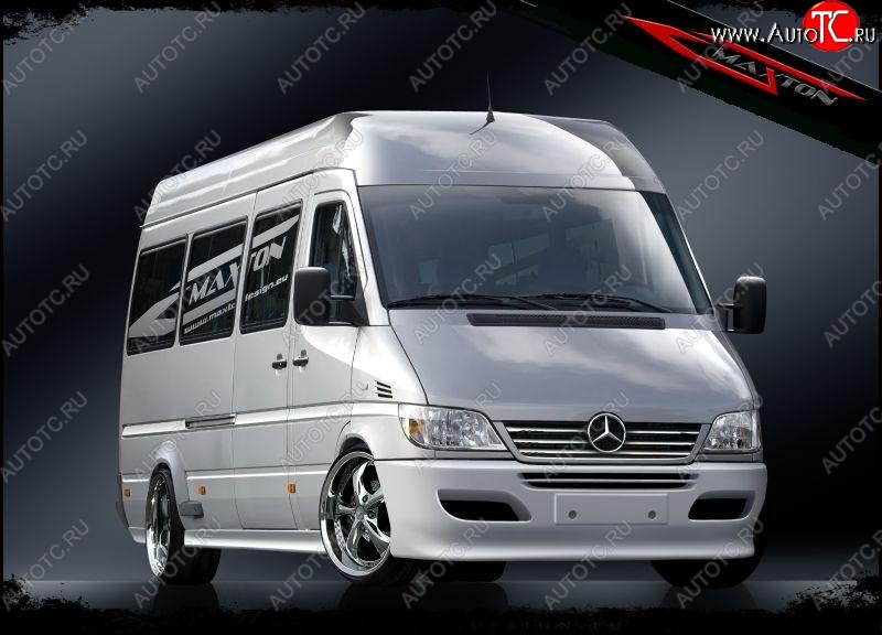 27 999 р. Передний бампер Maxton 2 Mercedes-Benz Sprinter W905 рестайлинг (2000-2006)  с доставкой в г. Новочеркасск