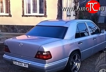 3 399 р. Козырёк на заднее стекло WALD Mercedes-Benz E-Class W124 седан дорестайлинг (1984-1993) (Неокрашенный)  с доставкой в г. Новочеркасск