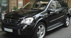 8 449 р. Накладки на колёсные арки CT Mercedes-Benz ML class W164 дорестайлинг (2005-2008) (Неокрашенные)  с доставкой в г. Новочеркасск. Увеличить фотографию 3