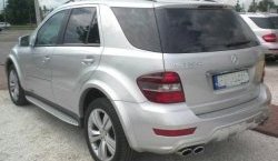 8 449 р. Накладки на колёсные арки CT Mercedes-Benz ML class W164 дорестайлинг (2005-2008) (Неокрашенные)  с доставкой в г. Новочеркасск. Увеличить фотографию 14