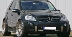 8 449 р. Накладки на колёсные арки CT Mercedes-Benz ML class W164 дорестайлинг (2005-2008) (Неокрашенные)  с доставкой в г. Новочеркасск. Увеличить фотографию 4