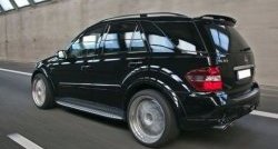 8 449 р. Накладки на колёсные арки CT Mercedes-Benz ML class W164 дорестайлинг (2005-2008) (Неокрашенные)  с доставкой в г. Новочеркасск. Увеличить фотографию 5