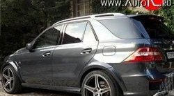 37 099 р. Накладки на колёсные арки AMG ML 63 Mercedes-Benz ML class W166 (2011-2015) (Неокрашенные)  с доставкой в г. Новочеркасск. Увеличить фотографию 1