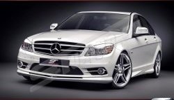 25 899 р. Передний бампер Wild Mercedes-Benz C-Class W204 дорестайлинг седан (2007-2011)  с доставкой в г. Новочеркасск. Увеличить фотографию 1