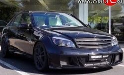 8 149 р. Радиаторная решётка Brabus Bullit Mercedes-Benz C-Class W204 дорестайлинг седан (2007-2011) (Неокрашенная)  с доставкой в г. Новочеркасск. Увеличить фотографию 3