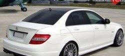 2 269 р. Лип спойлер M-VRS  Mercedes-Benz C-Class  W204 (2007-2015) дорестайлинг седан, рестайлинг седан (Неокрашенный)  с доставкой в г. Новочеркасск. Увеличить фотографию 3