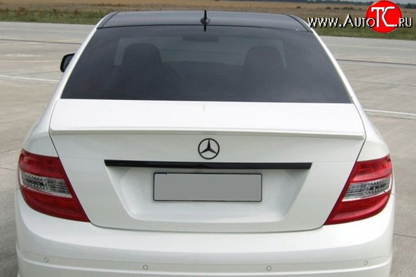 2 269 р. Лип спойлер M-VRS  Mercedes-Benz C-Class  W204 (2007-2015) дорестайлинг седан, рестайлинг седан (Неокрашенный)  с доставкой в г. Новочеркасск