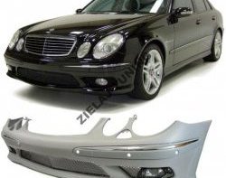 55 929 р. Передний бампер Lorinzer Mercedes-Benz E-Class W211 дорестайлинг седан (2002-2006)  с доставкой в г. Новочеркасск. Увеличить фотографию 1