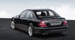 9 799 р. Пороги накладки Carlsson Mercedes-Benz E-Class W211 дорестайлинг седан (2002-2006) (Неокрашенные)  с доставкой в г. Новочеркасск. Увеличить фотографию 4