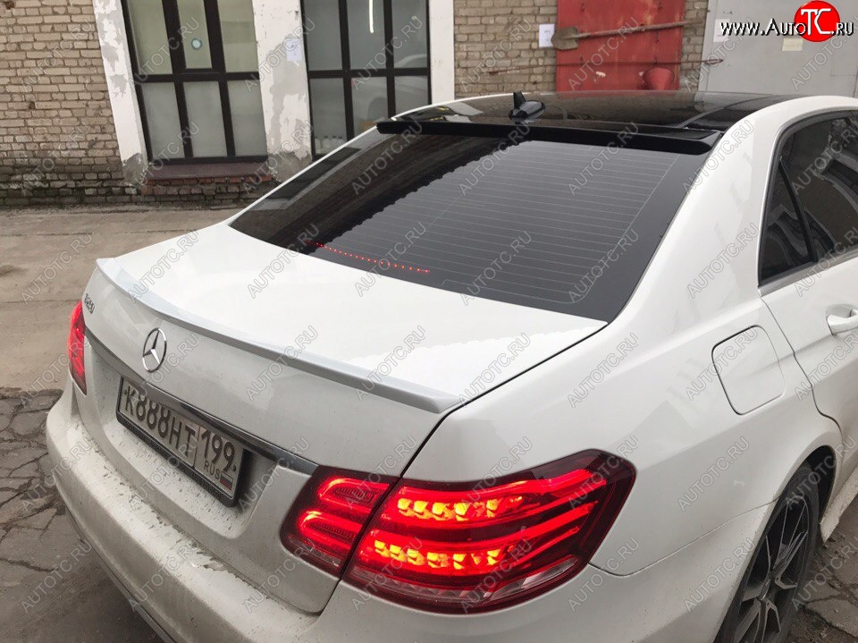 3 399 р. Козырек на заднее стекло АВТОКРАТ  Mercedes-Benz E-Class  W212 (2009-2017) дорестайлинг седан, рестайлинг седан (Неокрашенный)  с доставкой в г. Новочеркасск