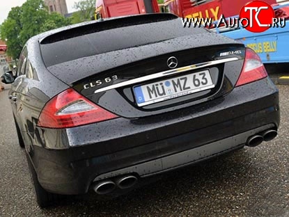 7 199 р. Козырёк на заднее стекло AMG Mercedes-Benz CLS class C219 (2004-2011) (Неокрашенный)  с доставкой в г. Новочеркасск