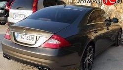 7 199 р. Лип спойлер AMG Mercedes-Benz CLS class C219 (2004-2011) (Неокрашенный)  с доставкой в г. Новочеркасск. Увеличить фотографию 2