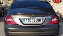 7 199 р. Лип спойлер AMG Mercedes-Benz CLS class C219 (2004-2011) (Неокрашенный)  с доставкой в г. Новочеркасск. Увеличить фотографию 3