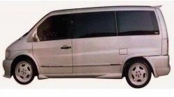 6 249 р. Пороги накладки CT Mercedes-Benz Vito W638 (1996-2003) (Неокрашенные)  с доставкой в г. Новочеркасск. Увеличить фотографию 1