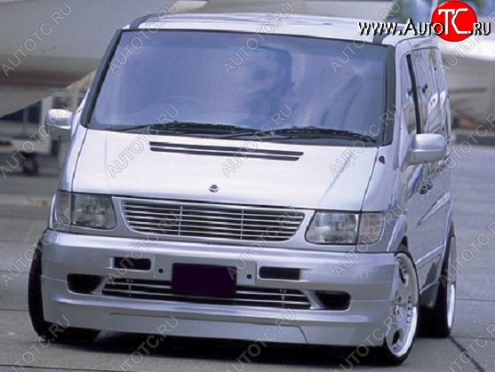 4 199 р. Решётка радиатора CT Mercedes-Benz Vito W638 (1996-2003) (Неокрашенная)  с доставкой в г. Новочеркасск