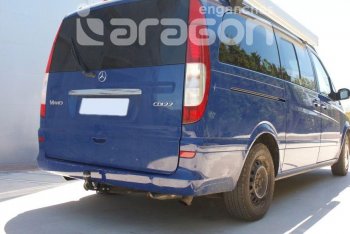 Фаркоп Aragon. (шар A) Mercedes-Benz Vito W639 дорестайлинг (2003-2010)