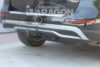 37 599 р. Фаркоп Aragon.(шар V) Mercedes-Benz GLC class X253 (2015-2024)  с доставкой в г. Новочеркасск. Увеличить фотографию 1