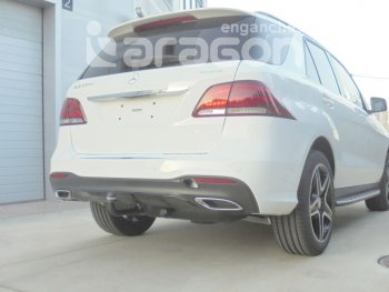 37 599 р. Фаркоп Aragon.(шар V) Mercedes-Benz GLC class X253 (2015-2024)  с доставкой в г. Новочеркасск. Увеличить фотографию 12