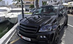 10 599 р. Решетка радиатора BRABUS WIDESTAR Mercedes-Benz GL class X164 рестайлинг (2009-2012) (Неокрашенная)  с доставкой в г. Новочеркасск. Увеличить фотографию 2