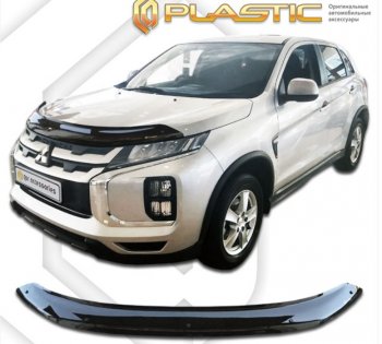 Дефлектор капота на CA-Plastic Mitsubishi ASX 3-ий рестайлинг (2019-2024)