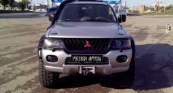 26 849 р. Накладки на колёсные арки RA (комплект)  Mitsubishi Challenger  K9-W (1996-2001) (Покрытие глянец (под окраску), Неокрашенные)  с доставкой в г. Новочеркасск. Увеличить фотографию 6