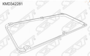 Прокладка клапанной крышки SAT (4G13, 4G15 00-, CS1A / CS2A) Mitsubishi Colt CJ0 хэтчбэк 3 дв. (1995-2003)