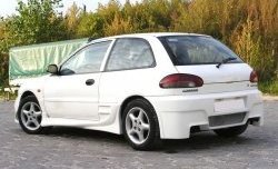 25 899 р. Задний бампер Auto-R v2  Mitsubishi Colt  CJ0 хэтчбэк 3 дв. (1995-2003)  с доставкой в г. Новочеркасск. Увеличить фотографию 1