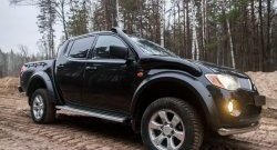 11 199 р. Пластиковый шноркель RA Mitsubishi L200 4  дорестайлинг (2006-2014)  с доставкой в г. Новочеркасск. Увеличить фотографию 2