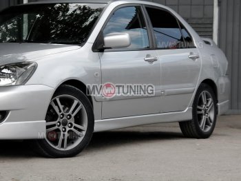 5 249 р. Пороги накладки Sport 2.0  Mitsubishi Lancer  9 (2003-2009) 1-ый рестайлинг седан, 2-ой рестайлинг седан (Неокрашенные)  с доставкой в г. Новочеркасск. Увеличить фотографию 5