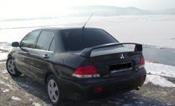 3 799 р. Спойлер Style Mitsubishi Lancer 9 CS седан 1-ый рестайлинг (2003-2005) (Неокрашенный)  с доставкой в г. Новочеркасск. Увеличить фотографию 2