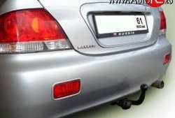 5 949 р. Фаркоп (седан, универсал) Лидер Плюс  Mitsubishi Lancer  9 (2003-2009) 1-ый рестайлинг седан, 2-ой рестайлинг седан (Без электропакета)  с доставкой в г. Новочеркасск. Увеличить фотографию 1