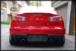 4 149 р. Лип спойлер DUCKBILL Mitsubishi Lancer 10 седан дорестайлинг (2007-2010) (Неокрашенный)  с доставкой в г. Новочеркасск. Увеличить фотографию 3