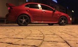 7 999 р. Спойлер ЭВО Mitsubishi Lancer 10 седан дорестайлинг (2007-2010) (Неокрашенный)  с доставкой в г. Новочеркасск. Увеличить фотографию 2