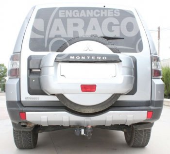 11 999 р. Фаркоп Aragon. (шар A) Mitsubishi Pajero 4 V90 дорестайлинг (2006-2011)  с доставкой в г. Новочеркасск. Увеличить фотографию 6