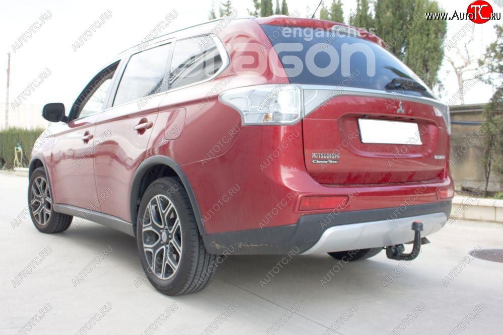 22 699 р. Фаркоп Aragon.(шар V) Mitsubishi Outlander GF 3-ий рестайлинг (2018-2022)  с доставкой в г. Новочеркасск