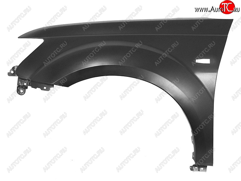 6 549 р. Левое переднее крыло SAT (с отв. под повторитель, пр-во Китай)  Mitsubishi Outlander  XL (2005-2009) (CW)  дорестайлинг (Неокрашенное)  с доставкой в г. Новочеркасск