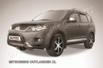 Кенгурятник d57 низкий Mitsubishi Outlander XL (CW)  дорестайлинг (2005-2009)