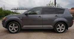 8 499 р. Пороги накладки (рестайлинг) Roadest Mitsubishi Outlander XL (CW)  рестайлинг (2010-2013) (Неокрашенные)  с доставкой в г. Новочеркасск. Увеличить фотографию 2