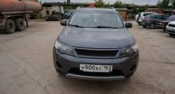 5 449 р. Решётка радиатора (рестайлинг) Sport  Mitsubishi Outlander  XL (2010-2013) (CW)  рестайлинг (Неокрашенная)  с доставкой в г. Новочеркасск. Увеличить фотографию 1