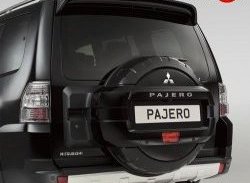 Чехол (кожух) запасного колеса Стандартный Mitsubishi Pajero 4 V80 дорестайлинг (2006-2011)