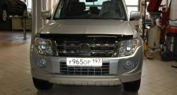 14 399 р. Накладка на передний бампер Sport v2 Mitsubishi Pajero 4 V80 3 дв. 1-ый рестайлинг (2011-2014) (Неокрашенная)  с доставкой в г. Новочеркасск. Увеличить фотографию 2