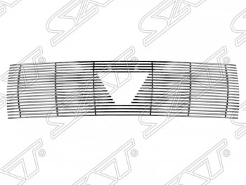 8 599 р. Решётка радиатора SAT Mitsubishi Pajero 4 V90 дорестайлинг (2006-2011)  с доставкой в г. Новочеркасск. Увеличить фотографию 1