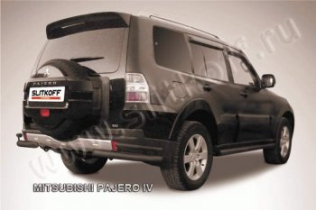 Уголки d76+d42 двойные Mitsubishi (Митсубиси) Pajero (Паджеро)  4 V90 (2006-2015) 4 V90 дорестайлинг, 1-ый рестайлинг