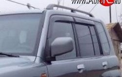 999 р. Комплект дефлекторов окон (ветровиков) 4 шт. (5 дверей) Russtal Mitsubishi Pajero iO (1998-2007)  с доставкой в г. Новочеркасск. Увеличить фотографию 1